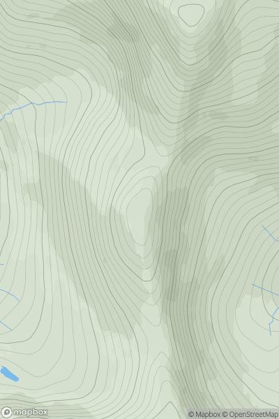 Thumbnail image for Bidigidh [Harris and Nearby Islands] [NB081092] showing contour plot for surrounding peak